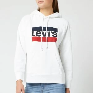 Levis Womens Graphic Sport Hoodie - White - S