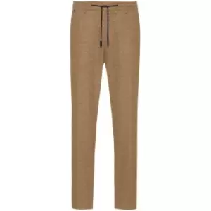 Boss Genius Drawstring Trousers - Beige