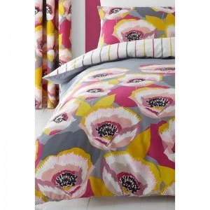 Modernist Poppy Reversible Duvet Set