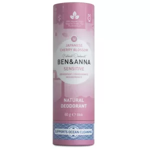 Ben and Anna Sensitive Japanese Cherry Blossom Deodorant 60g