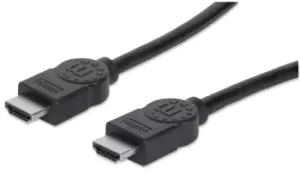 Manhattan HDMI Cable, 4K@30Hz (High Speed), 1m, Male to Male,...