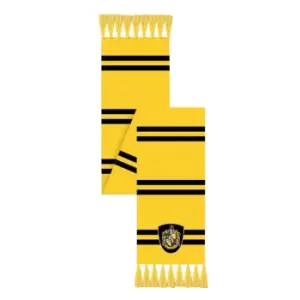 Harry Potter Hufflepuff Winter Scarf (One Size) (Yellow/Black)