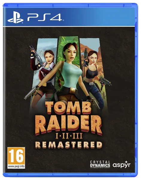 Tomb Raider I-II-III Remastered Starring PS4 Game