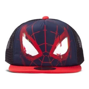 MARVEL COMICS Spider-man Mask Kid's Trucker Baseball Cap