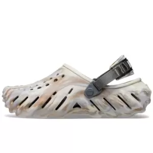 Crocs Echo Marbel Clog, Bone/Multi, size: 9, Unisex, Slides & Sandals, 208454-2Y3