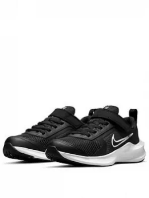 Nike Downshifter 11 (psv), Black/White, Size 10