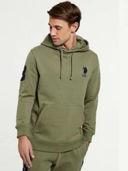 U.S. Polo Assn. Player 3 Overhead Bb Hoodie - Green