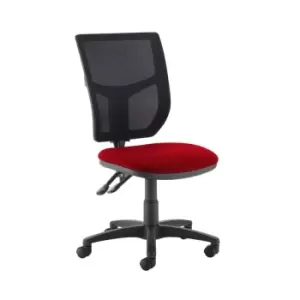 Dams MTO Altino 2 Lever High Mesh Back Operators Chair with No Arms - Solano Yel