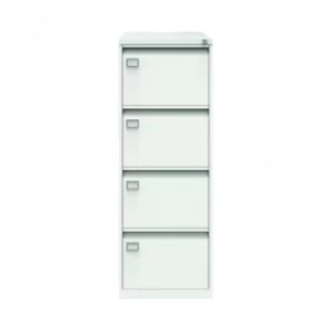 Jemini 4 Drawer Filing Cabinet White KF78708