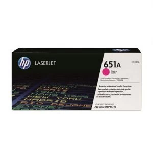 HP 651A Magenta Laser Toner Ink Cartridge