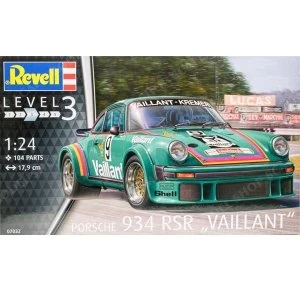 Porsche 934 RSR Vaillant 1:24 Revell Model Kit