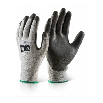 PU COATED CUT RESISTANT GLOVE XXL 11 - Black - Click