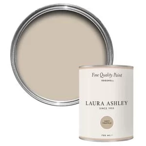 Laura Ashley Soft Truffle Eggshell Emulsion Paint, 750Ml