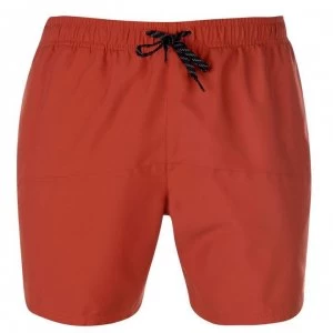 Farah Sport Docherty Swim Shorts - Red Ochre