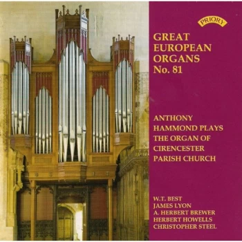 Anthony Hammond - Great European Organs No. 81 CD