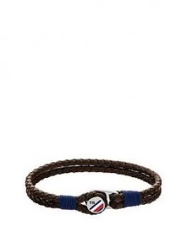 Tommy Hilfiger Button Leather Bracelet