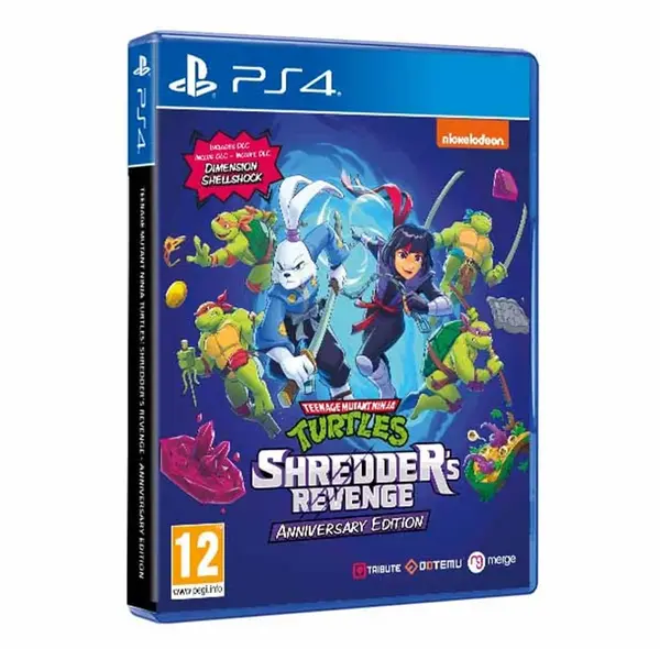 Teenage Mutant Ninja Turtles Shredders Revenge Anniversary Edition PS4 Game