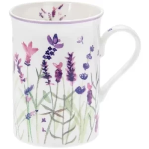 Purple Lavender Boxed Mug