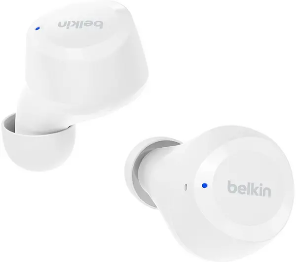 Belkin SoundForm Bolt AUC009BTWH True Wireless Bluetooth Earbuds