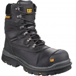 Caterpillar Mens Premier Waterproof Safety Boots Black Size 11