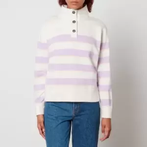 Barbour Snapdragon Cotton-Jersey Sweatshirt - UK 8