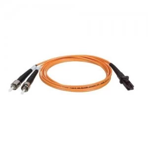 Tripp Lite Duplex Multimode 62.5 125 Fiber Patch Cable Mtrj St 2m