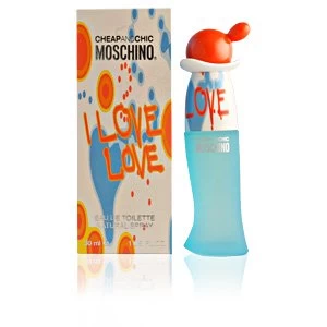 Moschino Cheap & Chic I Love Love Eau de Toilette For Her 30ml