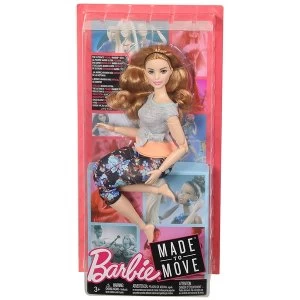 Barbie Made To Move Doll - Strawberry Blonde