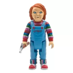 Child&acute;s Play ReAction Action Figure Good Guy Chucky in Box NYCC 10 cm