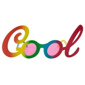 Rainbow Glasses Cool Adult fancy Dress Accessory