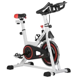 HOMCOM 8kg Flywheel Exercise Bike Racing Bicycle Adjustable Trainer Fitness Cycl