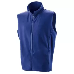 Result Core Mens Micro Fleece Gilet (XS) (Royal)