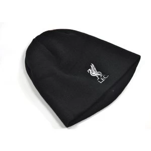 Liverpool Knitted Mass Crest Beanie Hat Black