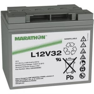 VRLA 12 V 31.5 Ah GNB Marathon L12V32 NALL120032HM