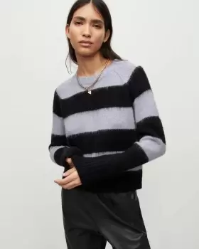 AllSaints Lou Striped Jumper