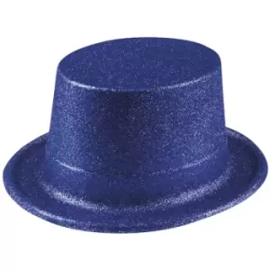 Glitter Hat Fancy Dress (Blue)