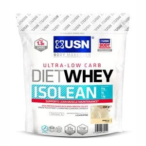 USN Diet Whey Isolean Vanilla Flavour Powder 454g