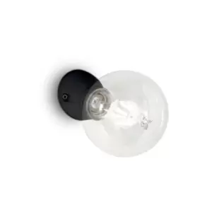 Winery 1 Light Wall Light Black