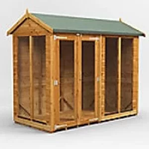 Power Garden Shed 84PASH Golden Brown 8x4