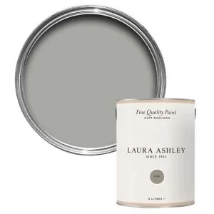 Laura Ashley Steel Matt Emulsion Paint, 5L