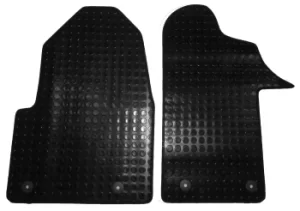 Rubber Car Mat Vauxhall Movano 2010 Onwards Pattern 2627 POLCO EQUIP IT VX41RM