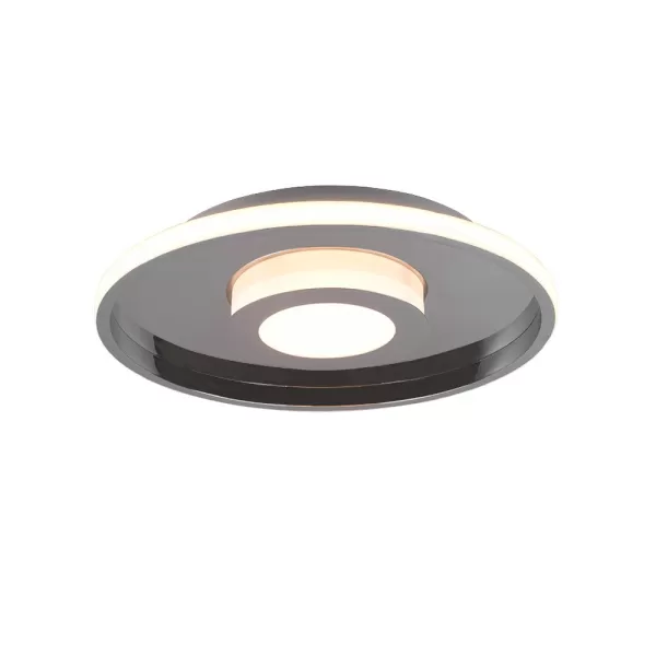 Ascari Modern 40cm Bathroom Ceiling Light Chrome 3000K IP44