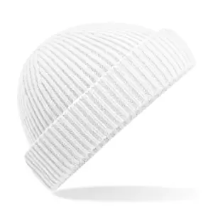 Beechfield Unisex Adult Recycled Harbour Beanie (One Size) (White)