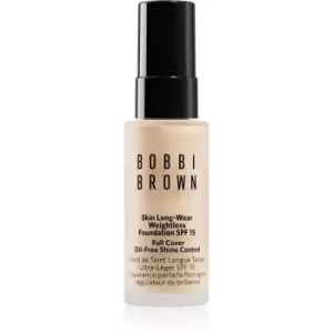 Bobbi Brown Mini Skin Long-Wear Weightless Foundation Long-Lasting Foundation SPF 15 Shade Porcelain 13 ml