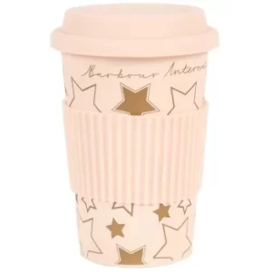 Barbour International Travel Mug Pink