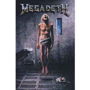 Megadeth - Countdown to Extinction Textile Poster