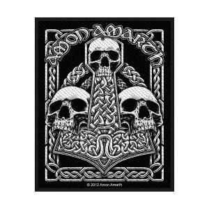Amon Amarth - Three Skulls Standard Patch