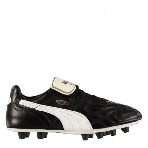 Puma King Top di FG Football Boots - Black/White