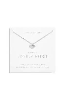 Joma Jewellery A Little... Lovely Niece Silver Necklace - 46Cm + 5Cm Extender