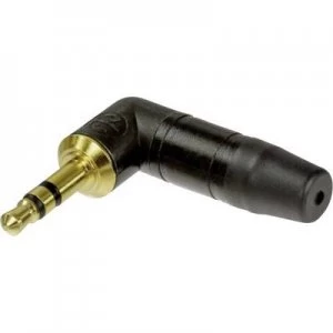 Neutrik NTP3RC-B 3.5mm audio jack Plug, right angle Number of pins: 3 Stereo Black